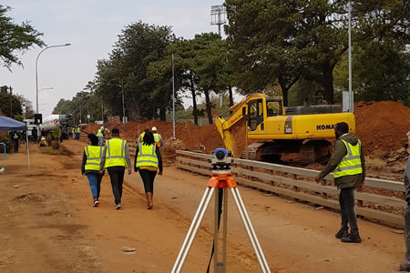Turffontein Storm water Phase 1 B is 80 % complete